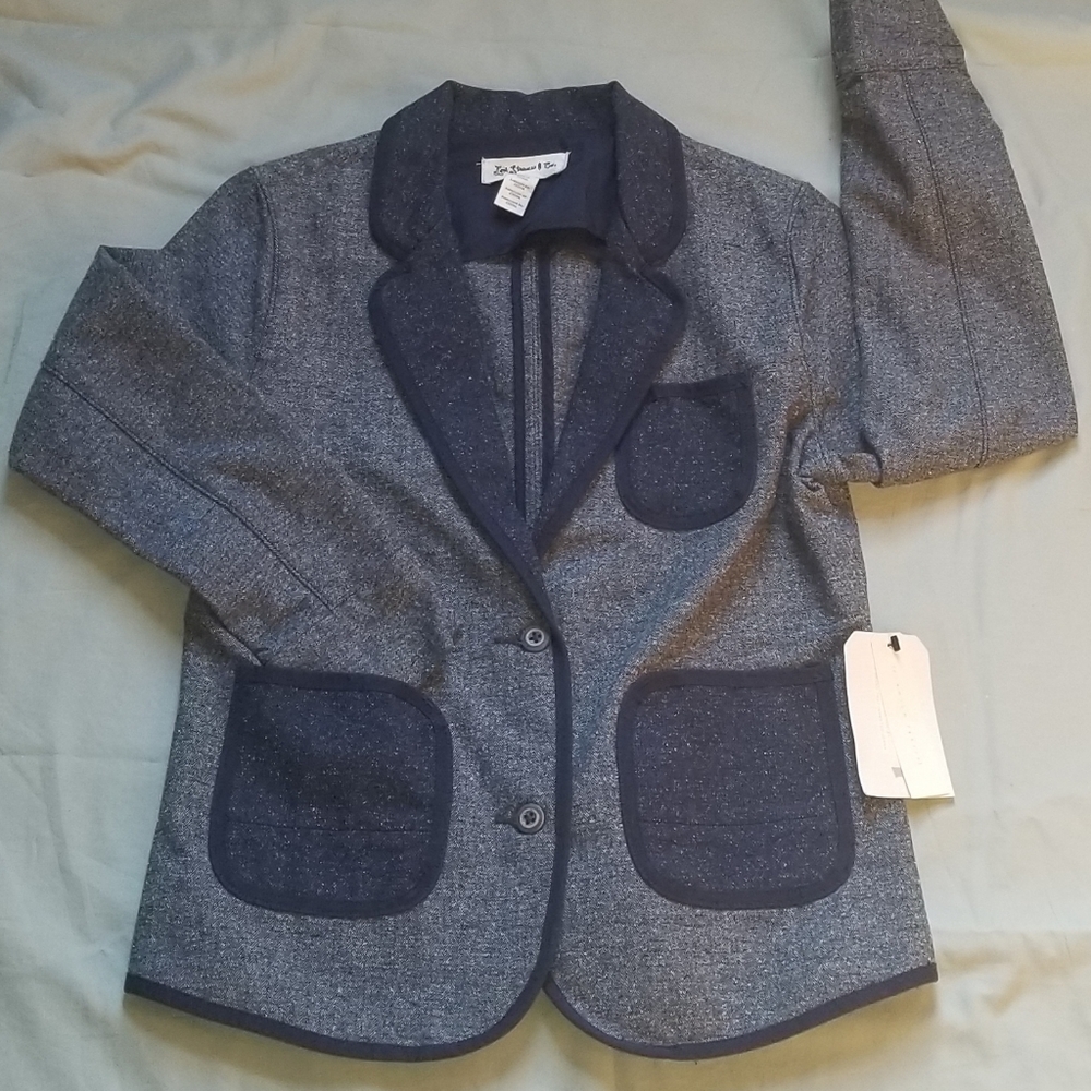 Levi Strauss & Co Tweed Blazer 2 Buttons